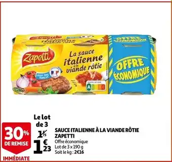 Sauce Italienne A La Viande Rotine Zapetti