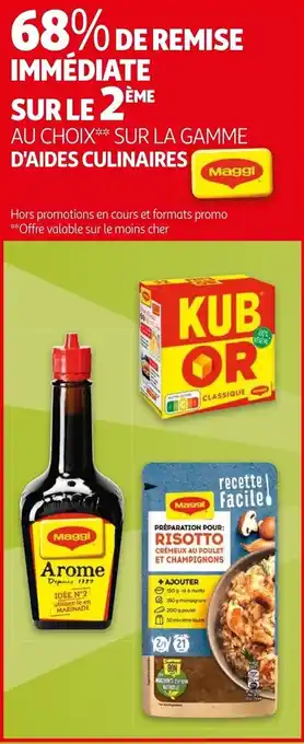Auchan Au Choix Sur La Gamme D'Aides Culinaires aanbieding