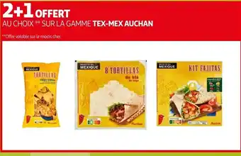 Auchan Au Choix Sur La Gamme Tex-Mex aanbieding
