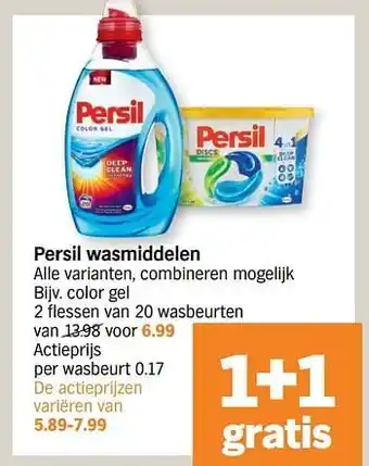 Persil wasmiddelen