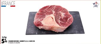 Auchan Viande Bovine Jarret Avec Os aanbieding