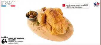 Auchan Poulet Roti Dans Nos Magasins 750g aanbieding