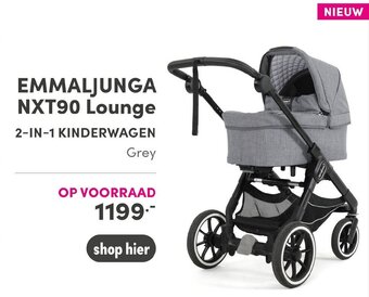 Baby & Tiener Emmaljunga Nxt90 Lounge 2-in-1 Kinderwagen aanbieding