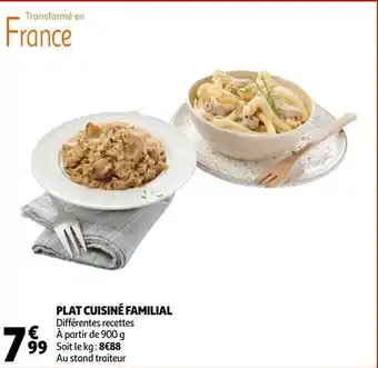 Auchan Plat Cuisine Familial 900g aanbieding
