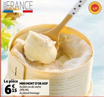 Auchan Mini Mont D'or Aop aanbieding