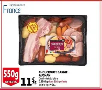 Choucroute Garnie Auchan