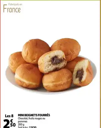 Mini Beignets Fourres 200g