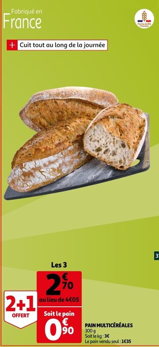 Pain multicereales 300g