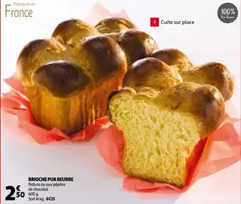 Auchan Brioche Pur Beurre 400g aanbieding