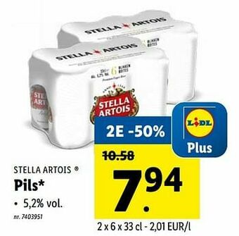 Lidl Pils aanbieding
