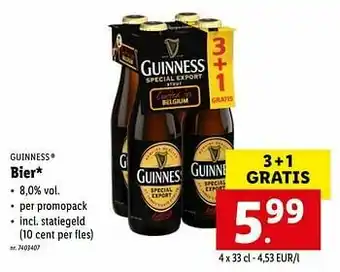 Guinness Bier