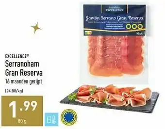 ALDI Serranoham gran reserva aanbieding