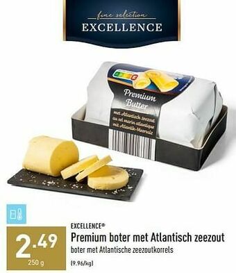ALDI Premium boter met atlantisch zeezout aanbieding