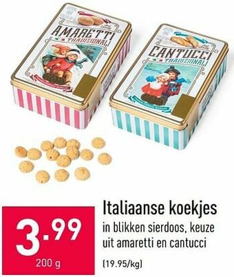ALDI Italiaanse koekjes aanbieding