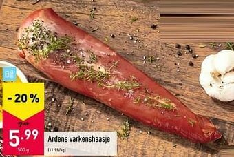 ALDI Ardens varkenshaasje aanbieding