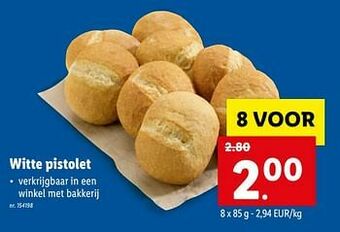 Lidl Witte pistolet aanbieding