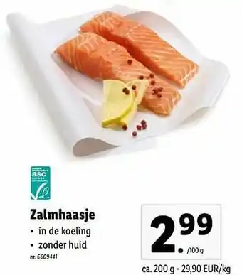 Zalmhaasje