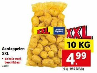 Lidl Aardappelen xxl aanbieding