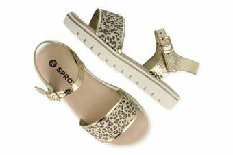 Berca Shoes Sprox Sandaal Meisjes Maat 28/39 - Goud aanbieding