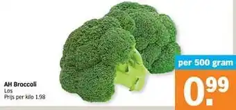 Albert Heijn Ah broccoli 500gram aanbieding