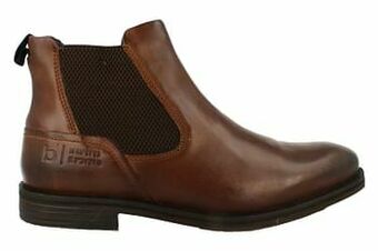 Berca Shoes Bugatti Boot Heren Trend Chelsea - Cognac aanbieding