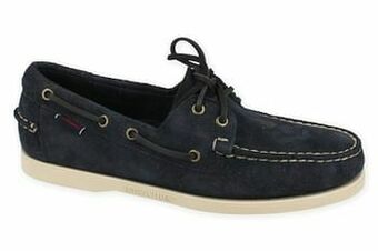 Berca Shoes Sebago Veterschoen Heren Portland Flesh Out Blue Navy - Blauw aanbieding
