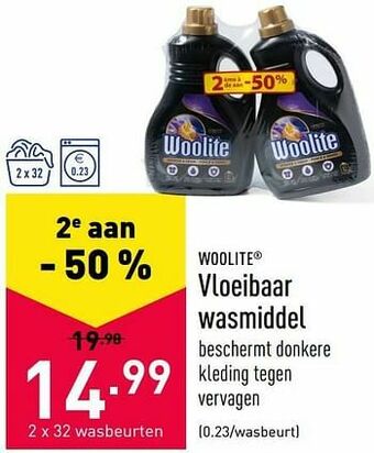 ALDI Vloeibaar wasmiddel aanbieding