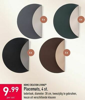 ALDI Placemats aanbieding