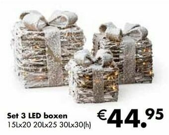 Europoint Set 3 led boxen aanbieding