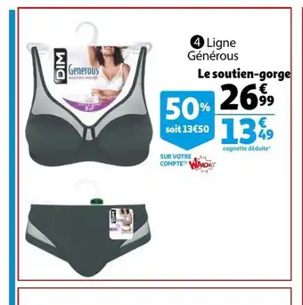 Auchan Ligne Generous Le Soutien-Gorge aanbieding