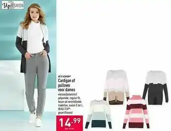 ALDI Cardigan of pullover voor dames aanbieding