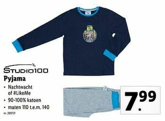 Lidl Pyjama aanbieding