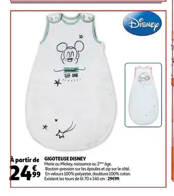 Auchan Gigoteuse Disney aanbieding