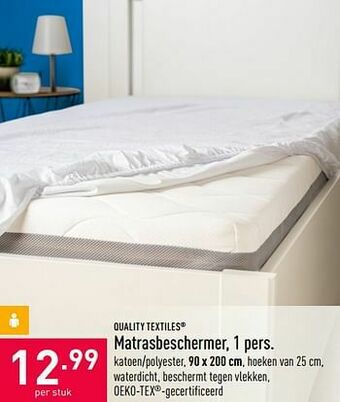 ALDI Matrasbeschermer aanbieding