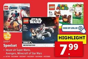 Lidl Speelset aanbieding