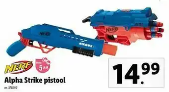 Lidl Alpha strike pistool aanbieding