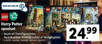 Lidl Harry potter speelset aanbieding