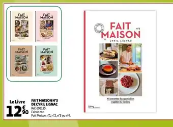 Auchan Fait Maison N5 De Cyril Lignac aanbieding