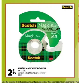 Auchan Adhesif Magic Ave Devidoir aanbieding