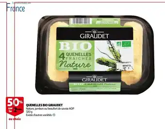 Auchan Quenelles Bio Giraudet 320g aanbieding