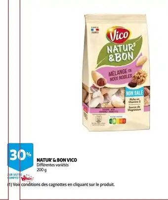 Auchan Natur' & Bon Vico 200g aanbieding