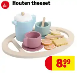 Kruidvat Houten theeset aanbieding