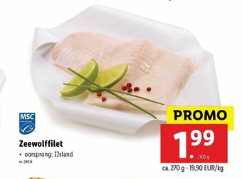 Zeewolffilet 100g