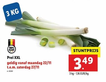 Lidl Prei XXL 3kg aanbieding