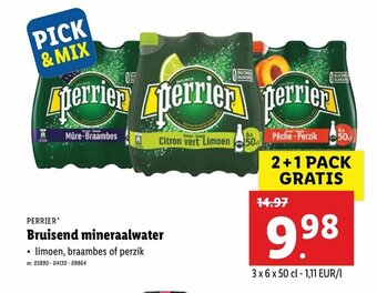 Lidl Bruisend mineraalwater aanbieding