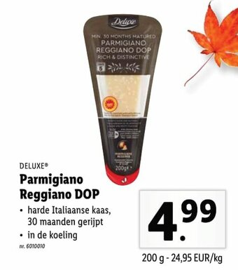 Lidl Parmigiano Reggiano DOP aanbieding