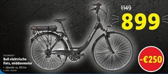 Colorado Bull elektrische fiets, middenmotor
