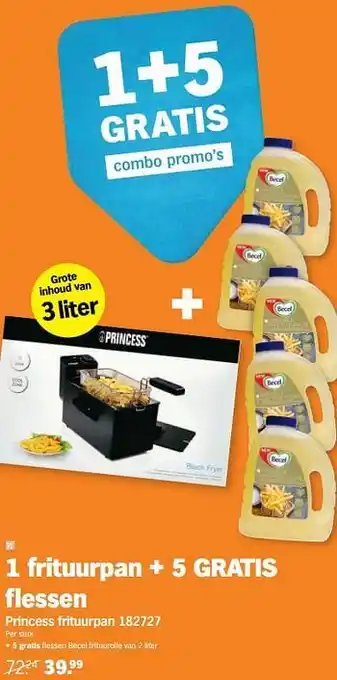 Princess frituurpan 182727 3liter