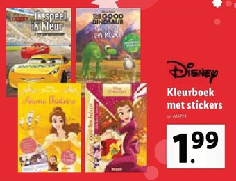 Kleurboek met stickers