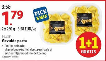 Lidl Gevulde pasta aanbieding